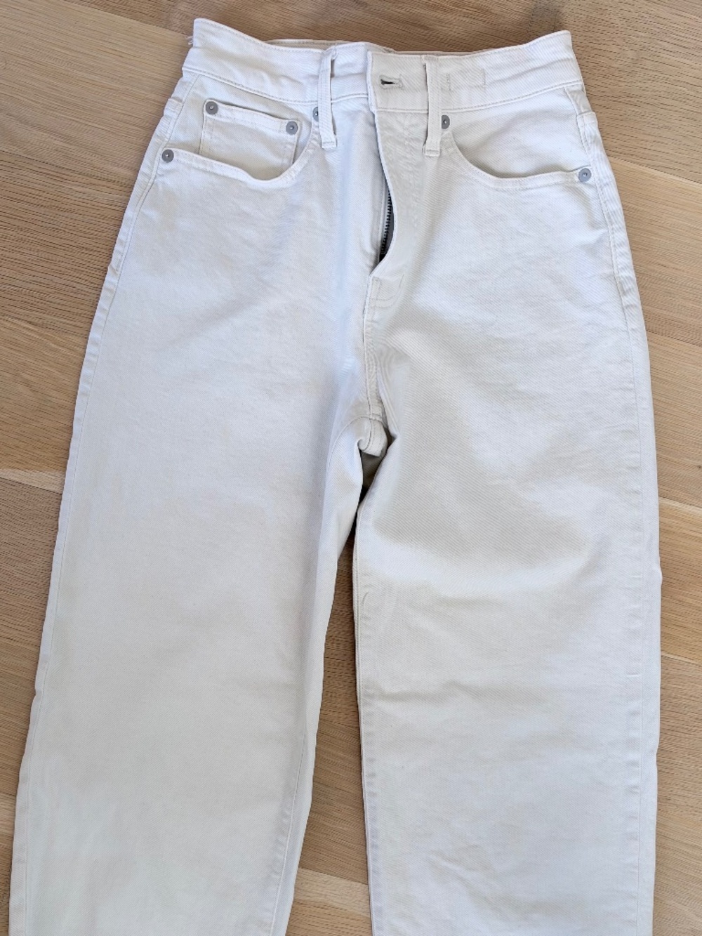 Madewell The Perfect Vintage Wide Leg Crop Jean